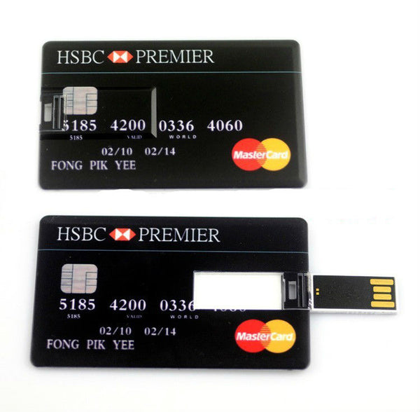 Waterproof Credit Card Shape Memory Card