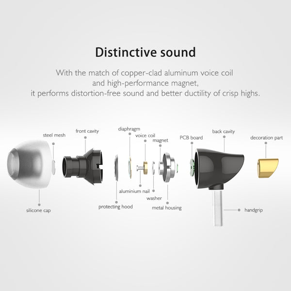 Rock Luxury Waterproof Earphones