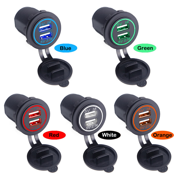 2 Port Dual USB Car Charger