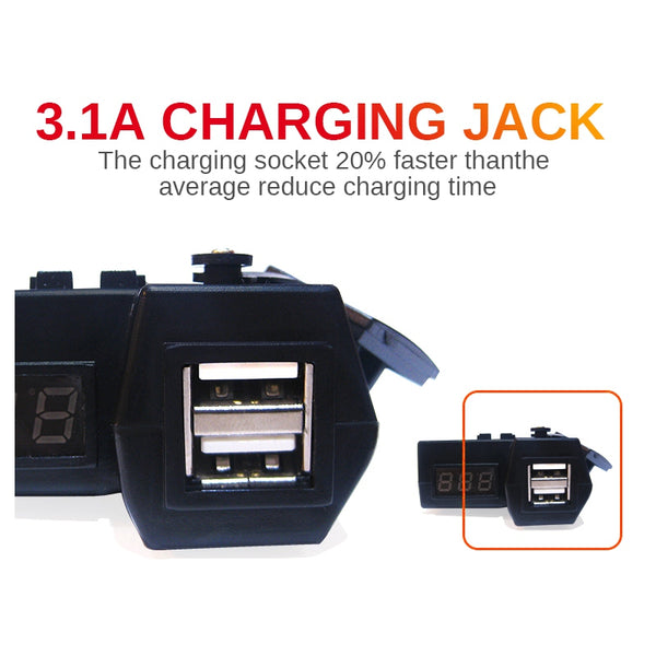 Digital Waterproof USB Charger