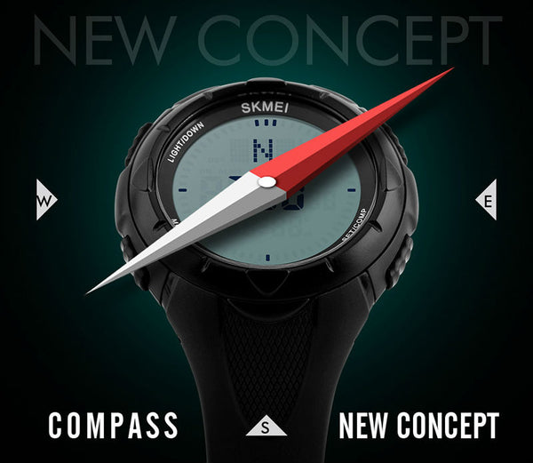 LED Multi-functional Sports Watch
