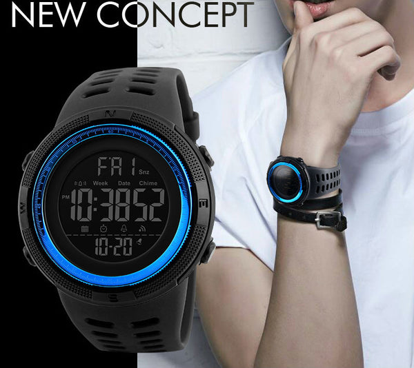 Digital LED Waterproof Watch